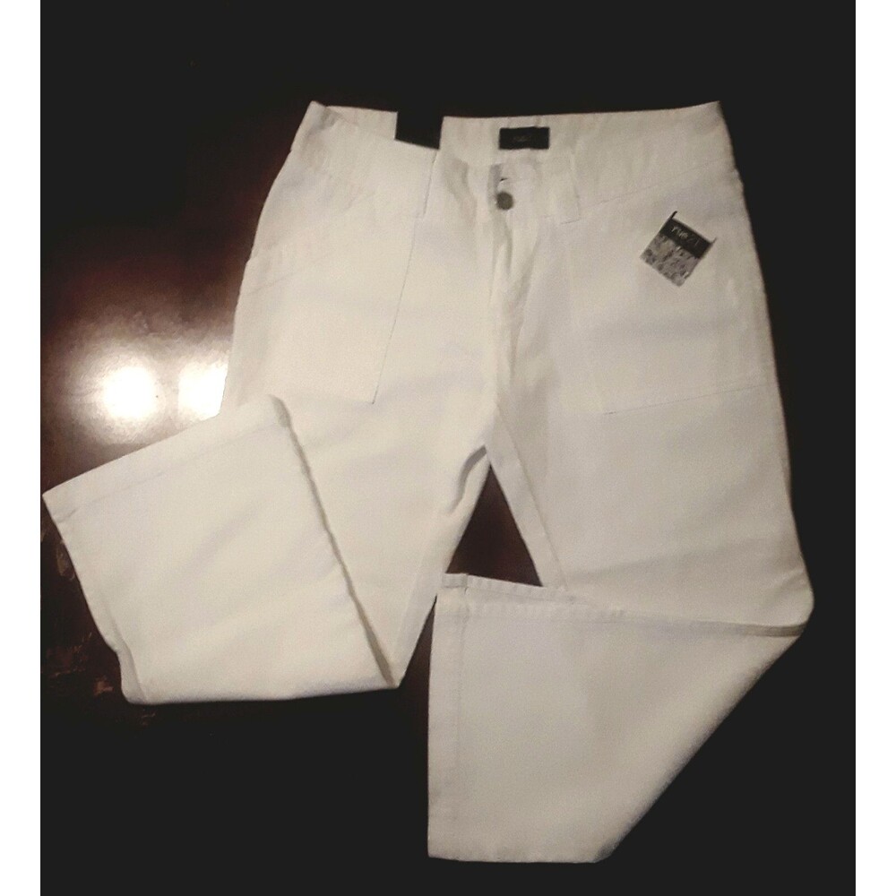 NWT Rue 21 jeans girls's Size 3/4 Boot Cut Low Rise  White Jeans